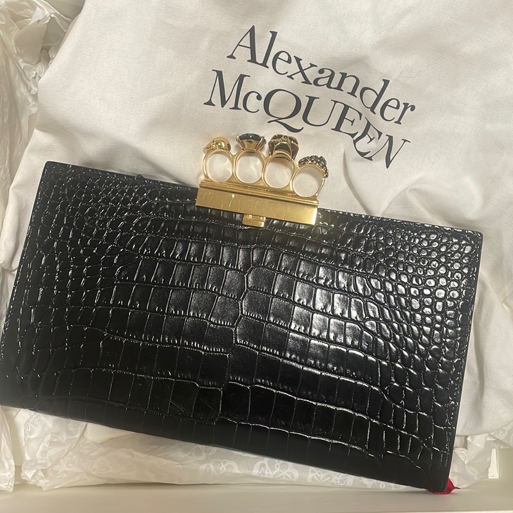 Alexander McQueen clutch